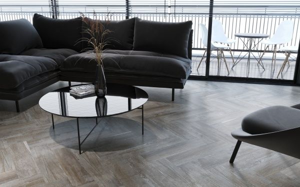 Плитка Golden Tile Bergen сірий G3219S 15х90 