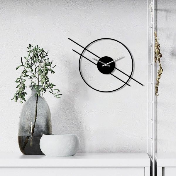 Часы настенные Nikko 480x480 мм черный Moku