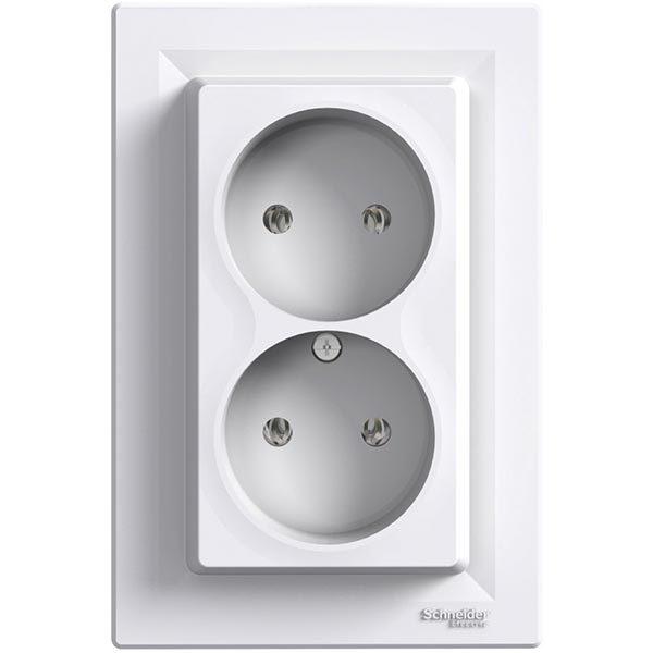 Розетка Asfora EPH9700121 біла