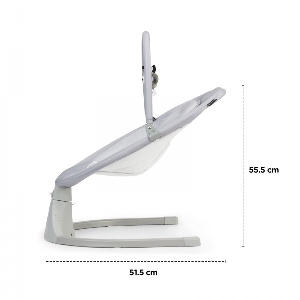 Крісло-гойдалка Kinderkraft Luli Gray KKBLULIGRY0000