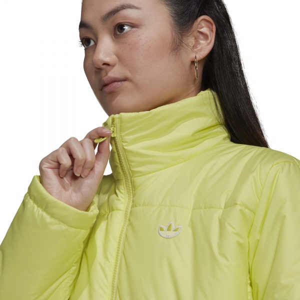 Куртка Adidas SHORT PUFFER H20214 р.34 салатовий