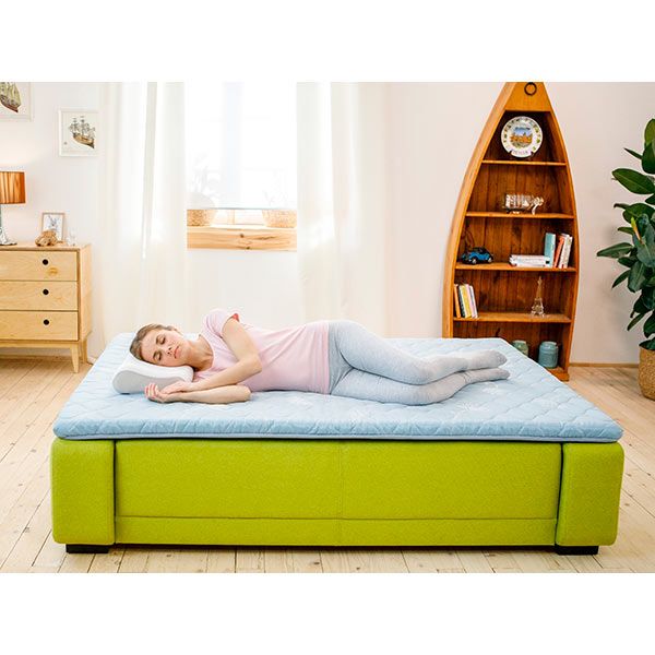 Набір Roll Up Green Tea 160x200 см + класична подушка 50х70 см + ковдра 140х200 см Dormeo 160x200 см