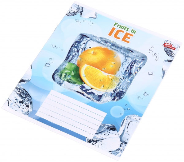 Зошит шкільний уф-лак 12 аркушів у лінійку в асортименті Мрії збуваються