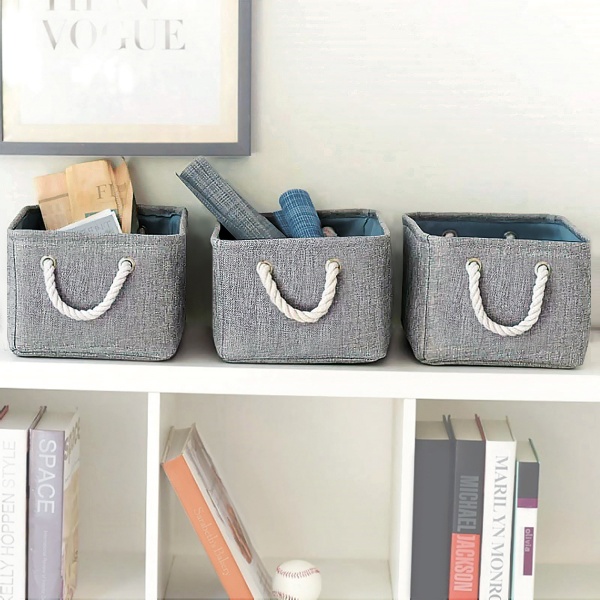 Ящик для зберігання MVM TH-12 M GRAY 170x250x350 мм