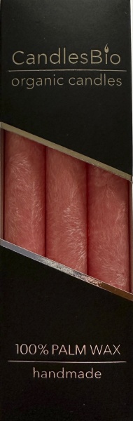 Набор свечей WP12 20/180 коралловый 3 шт. CandlesBio