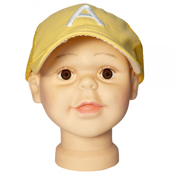 Кепка для девочек Devilon 3-6 лет р.47-52 желтый 518974 