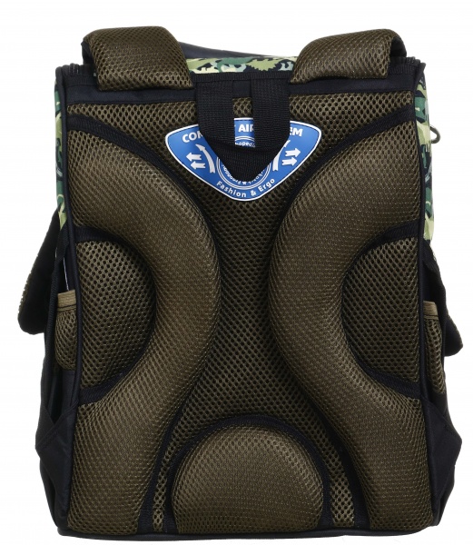 Ранець шкільний Nota Bene короб ортопедичний Dino динозавр хакі