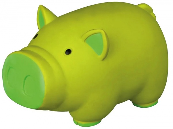 Игрушка Trixie для собак Свинья со звуком 11 см латексная в ассортименте 35173