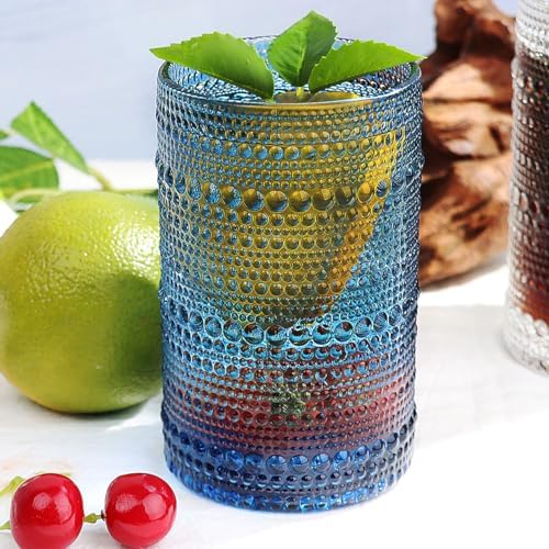 Стакан высокий Fiora Bubble Blue 440 мл 1 шт.