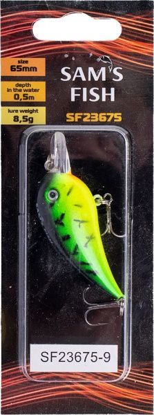 Воблер Sams Fish SF 23675-9 8,5 г 55 мм