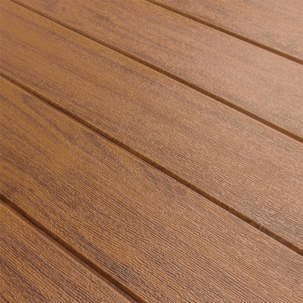 3D Панелі ПВХ самоклеюча дуб темний 0.49 кв.м.