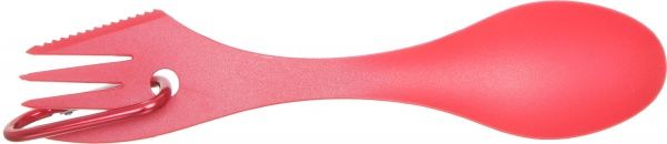 Ложка-вилка Summit Quattro Space Saving Cutlery Set красная