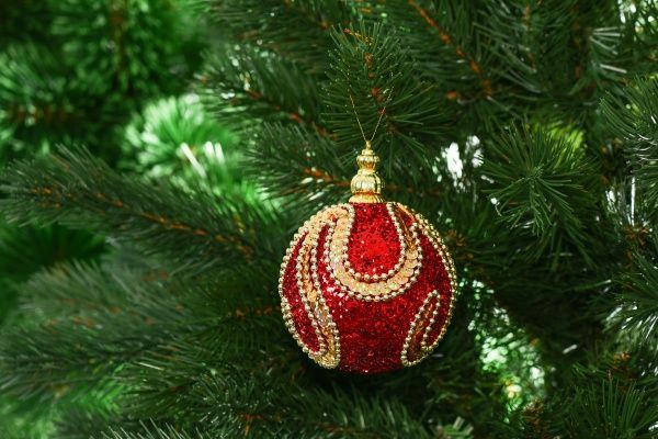 Шар пенопластовый d80 SDA95080R красный