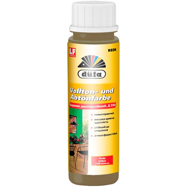 Краситель Dufa умбра 750 мл
