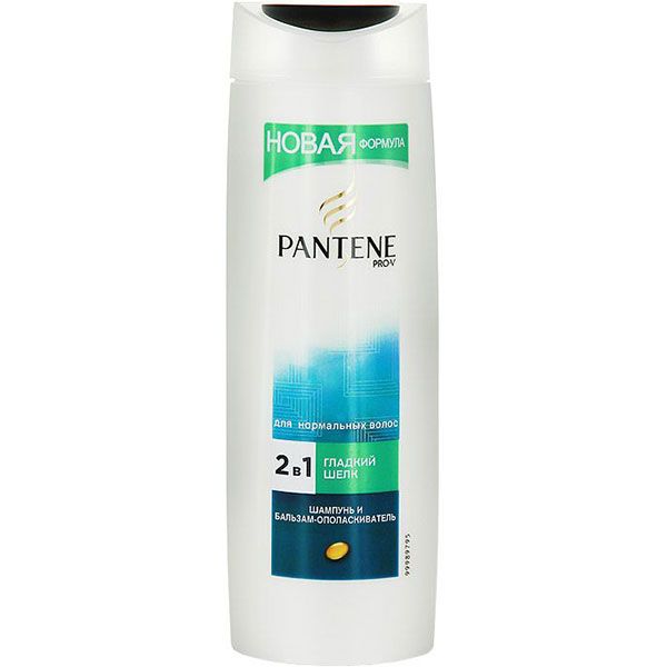 Шампунь Pantene 2 в 1 Гладкий шелк 400 мл