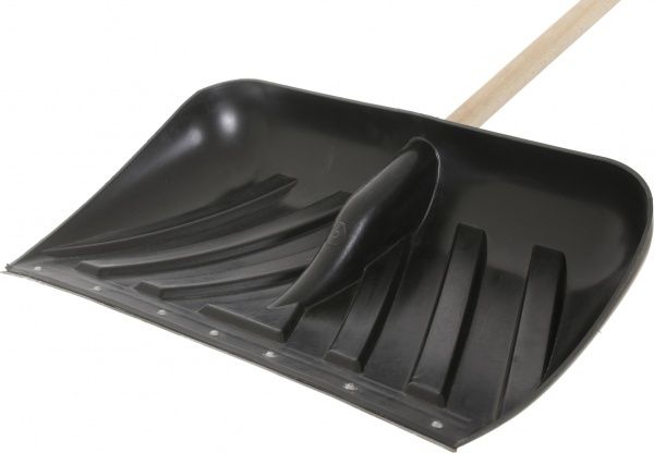 Лопата для снігу широка Преміум