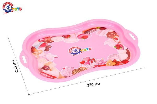 Ігровий набір ТехноК посуд на таці 7273