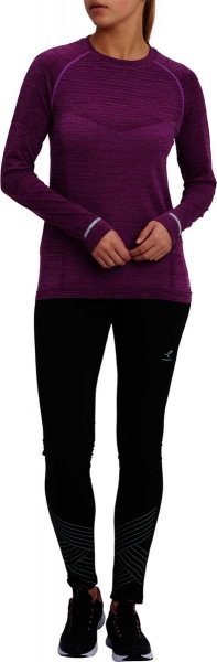 Футболка Energetics Tulia W 419676-902911 р.S фиолетовый меланж