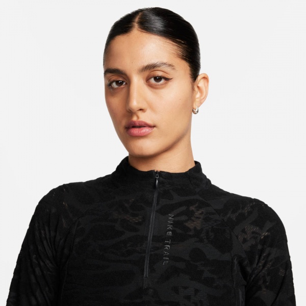 Джемпер Nike W NK TRAIL DF MIDLAYER FB7637-010 р.M сірий