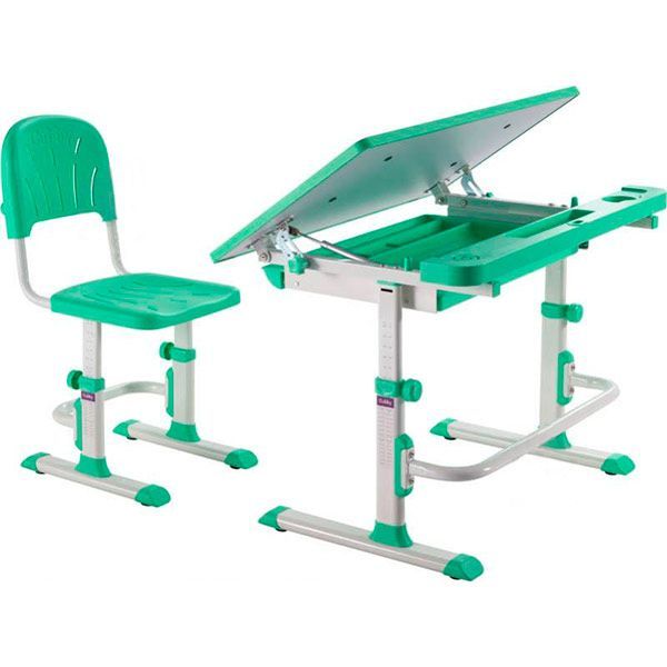 Комплект парта и стул-трансформер FunDesk Disa Green