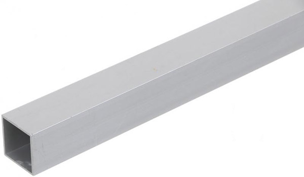 Труба профільна квадратна алюміній АЛЮПРО анодована 40x40x2x1000мм
