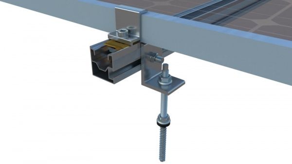Кронштейн 2 шт. Kripter met для крепления к металлочерепице в сборе