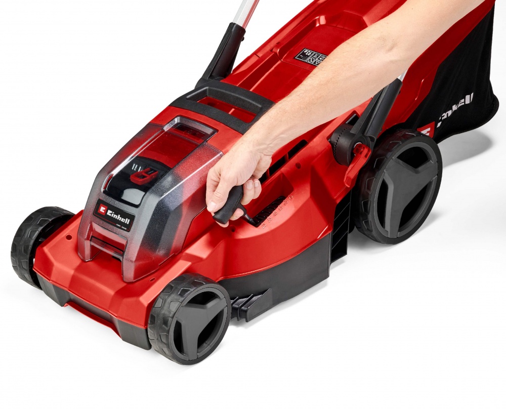 Газонокосилка аккумуляторная Einhell PXC GE-CM 36/37 Li+Ножиці акум.GC-CG 18/1 Li + 2Акб +ЗП