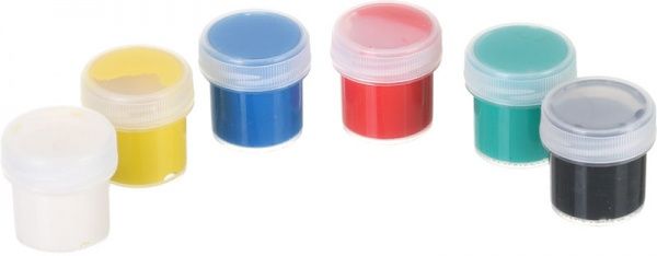 Гуаш 6 шт, 10мл Перо