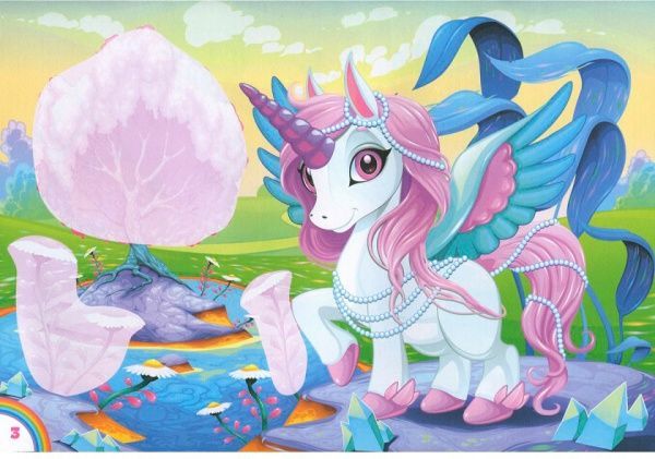 Альбом Ранок з наліпками.Єдиноріг 341560