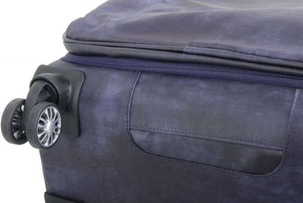 Чемодан UP! (Underprice) N1186 синий 58х41х19/22+5 см 