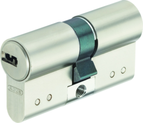 Цилиндр Abus D15 35x45 ключ-ключ 80 мм матовый никель