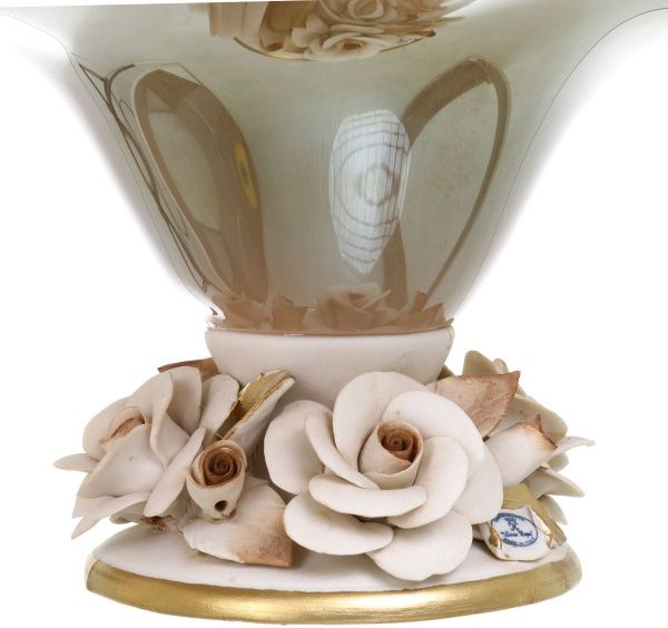 Фруктовница серая Quadrifoglio CN 1006/GRY/C White cristal