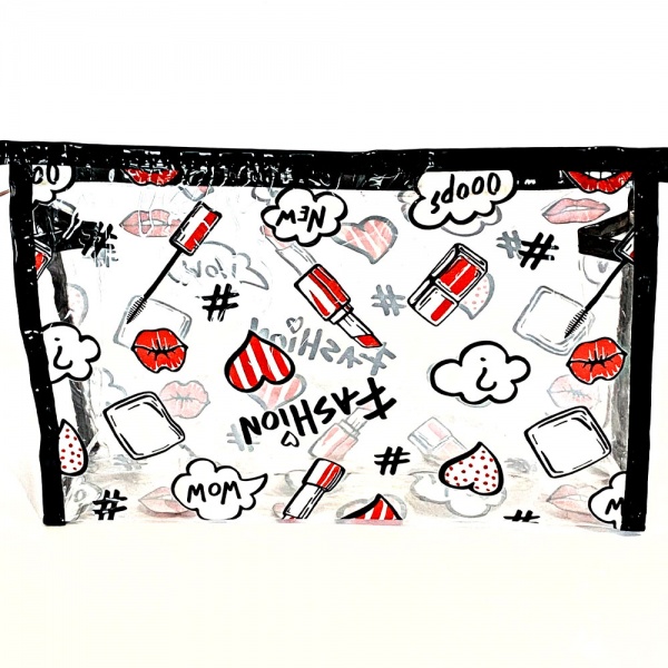 Косметичка чорний K26MN-p3 