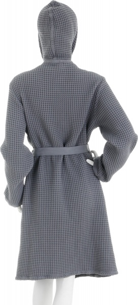 Халат La Nuit Stone Wash р. M серый 