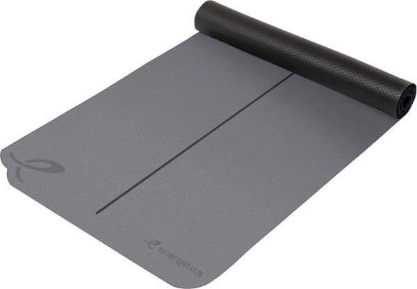 Килимок для йоги Energetics 2 color Yoga Mat 1.0 420628-903046 сірий