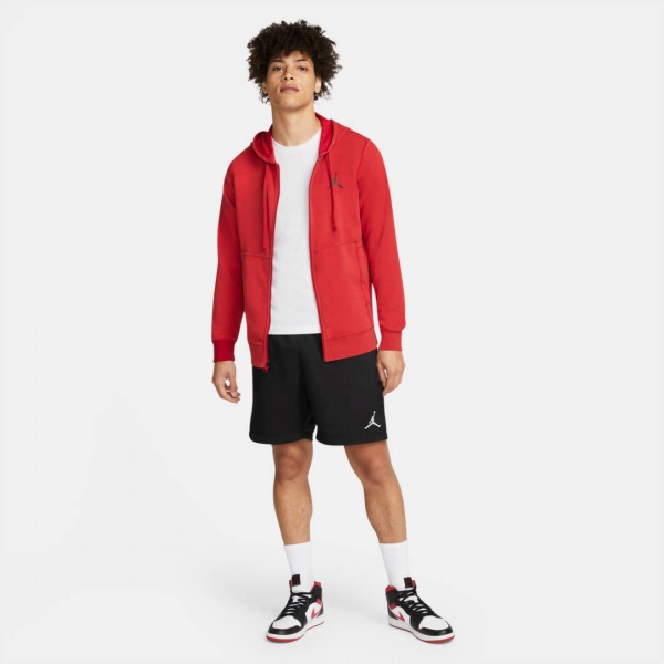 Джемпер Nike M J DF AIR FLC FZ HOODIE DC9737-687 р. S червоний