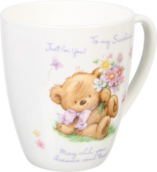 Чашка для чаю Happy Bear 370 мл Fiora