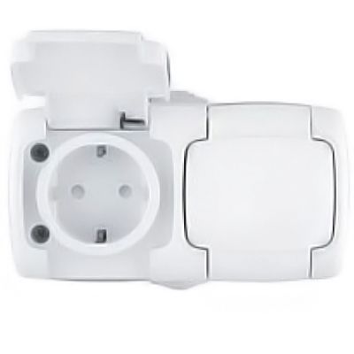 Розетка Rondo RA16-227B-BI біла