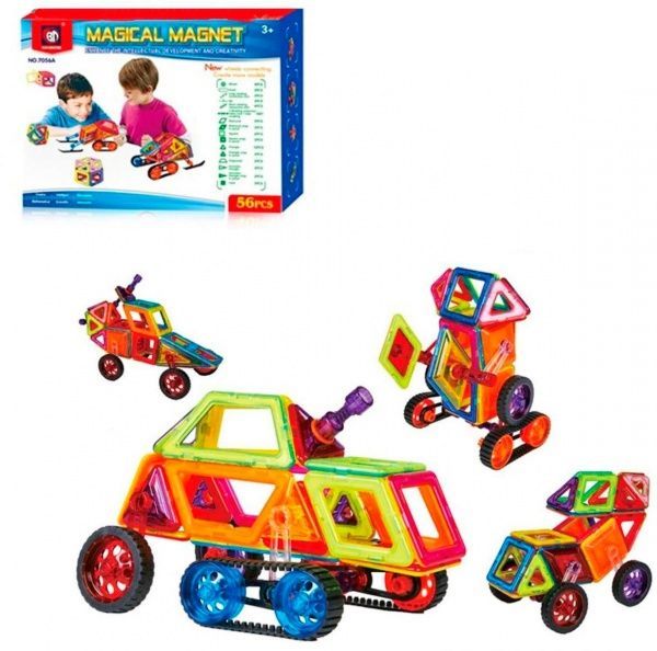 Игровой набор Qunxing Toys Магнитный конструктор 7056A