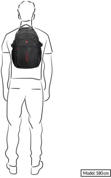 Рюкзак Cornell чорний 26 л