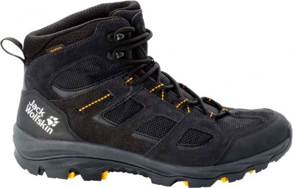 Черевики Jack Wolfskin VOJO 3 TEXAPORE MID M 4042461-6055 р. UK 8,5 чорно-жовтий