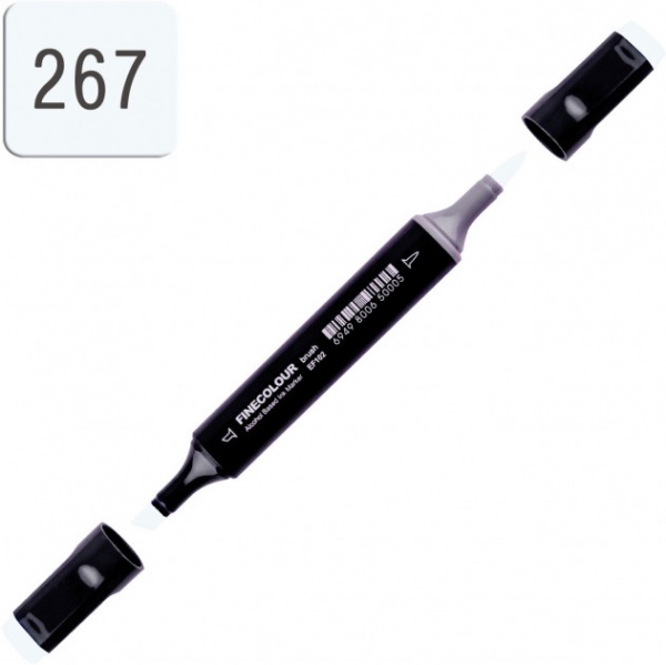 Маркер спиртовой FINECOLOUR EF102-267 резкий серый №1 