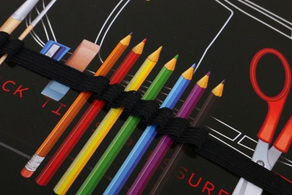 Папка для труда А4 на молнии ПР-01 Апельсин