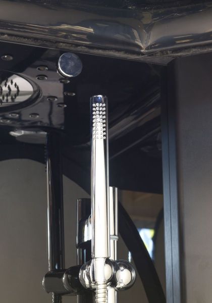 Душовий бокс EGO WAVE BLACK 900х900х2150 мм