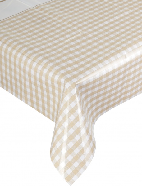 Скатерть Дом 137x240 см бежевый Даріана 