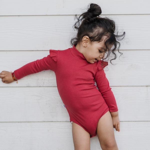 Боди-гольф для девочки ТМ Софія р.80 бордовый 331480 