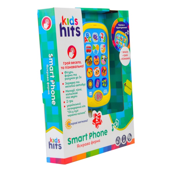 Телефон розвиваючий Kids Hits Яскрава ферма KH03/003