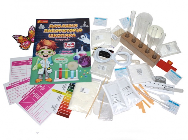 Набір для експериментів Ранок Домашня лабораторія школяра 3-4 клас 351584