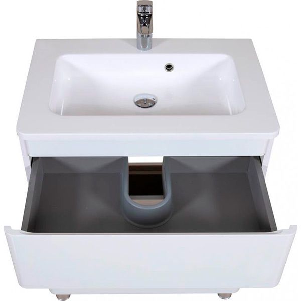 Тумба Aqua Rodos Акцент напольная 70 см с умывальником Альфа АР000040142