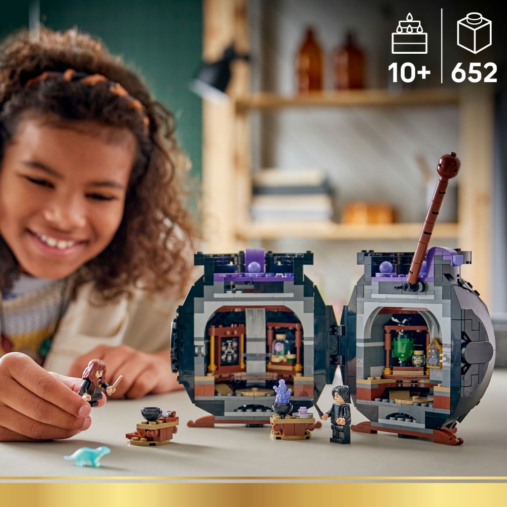 Конструктор LEGO Harry Potter Котел: Тайный класс зельеварения 76464